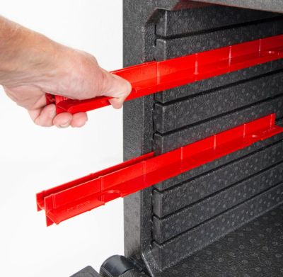 Chargement latéral d’un conteneur isothermique Chargement latéral d’un conteneur isothermique