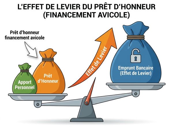 Prêt d'honneur financement avicole