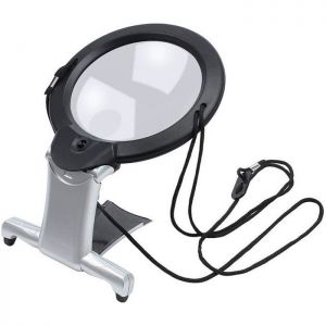 Loupe sur pied 2X90 - Magnétique - Flexible 28 cm