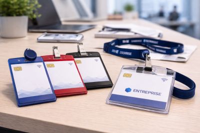 Quel est le prix d'un porte badge ? 