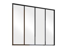  Verrière d’intérieur classique sur mesure