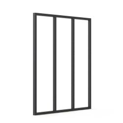 Verrière sur mesure avec simple vitrage