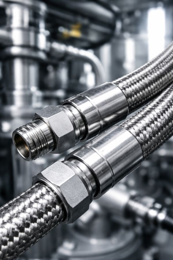 Flexible et robuste : tuyau hydraulique en gros pl