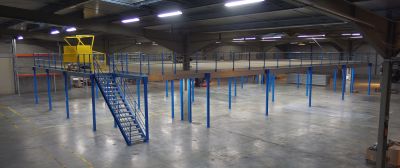 Combien coûte une mezzanine industrielle ? 