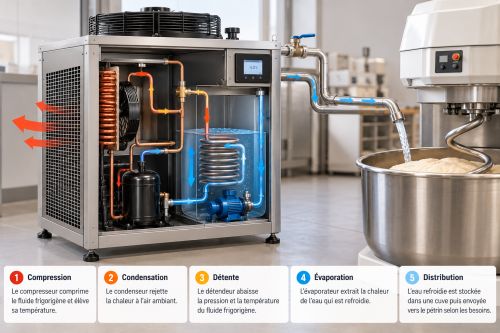 fonctionnement d'un refroidisseur