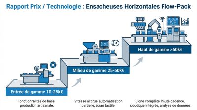 gammes de prix des ensacheuses 