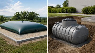 Citerne souple ou cuve rigide : que choisir pour stocker de l’eau ?