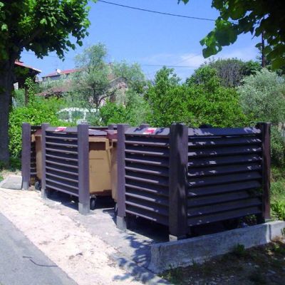 cache-conteneur pour déchets en plastique cache-conteneur pour déchets en plastique