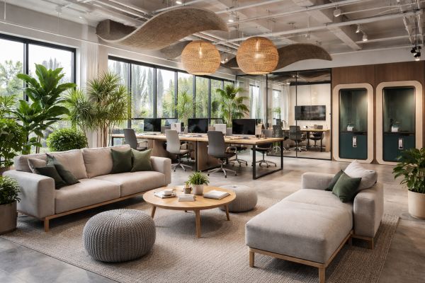 aménagement de bureaux professionnels design