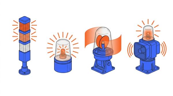 Types d'avertisseurs lumineux industriels