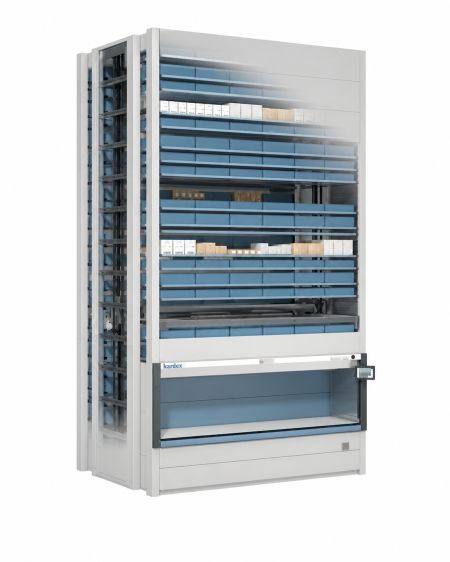 Système de stockage automatisé industriel