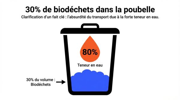30% de biodéchets dans la poubelle