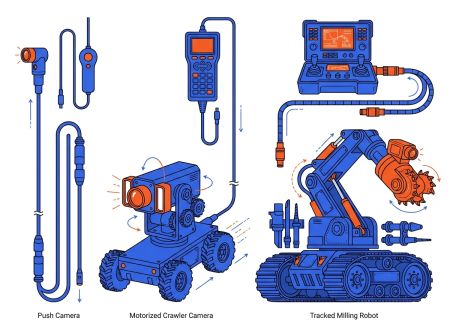 Comparatif prix robots de canalisation