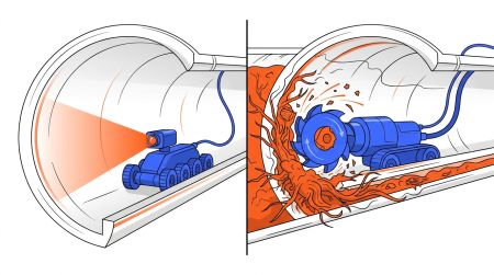 Robot d'inspection vs robot de fraisage