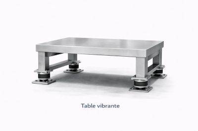  table vibrante