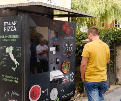 Commande de la pizza