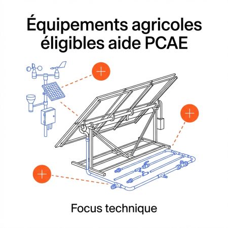 Équipements agricoles éligibles aide PCAE