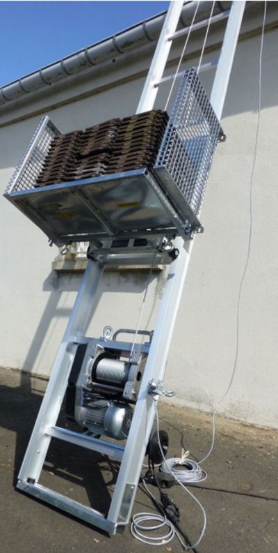 monte-matériaux emboitable