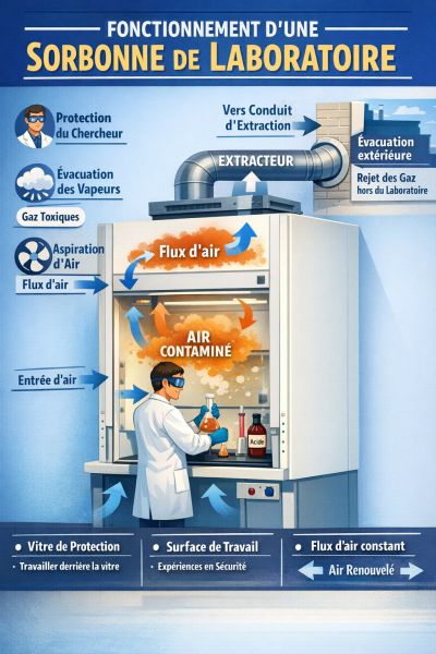 fonctionnement sorbonne de laboratoire