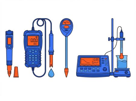 Comparatif gammes de pH-mètres.
