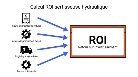 Calcul ROI sertisseuse hydraulique