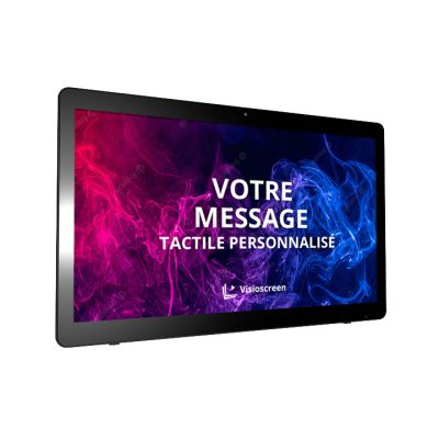 écran tactile affichage dynamique