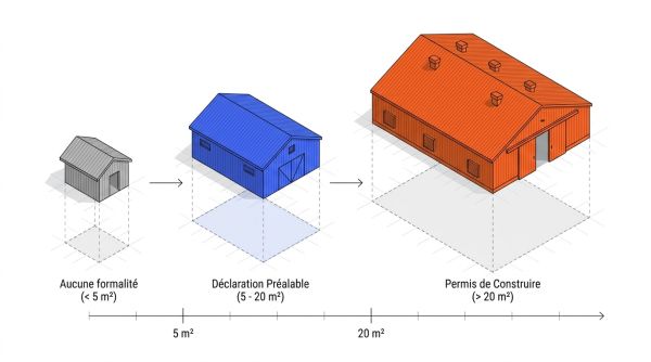 Seuils permis et déclaration nouveau poulailler