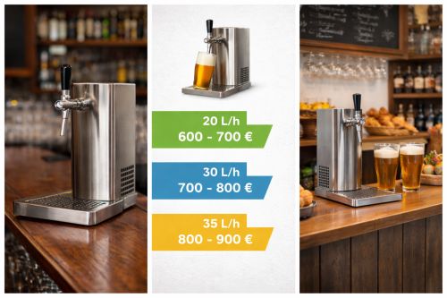 Distributeur de bière compact et convivial