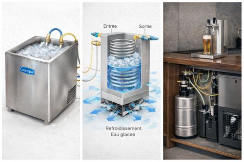 Système de refroidissement pour bière en fût