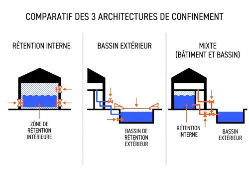Comparatif des 3 architectures de confinement