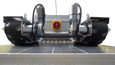 com europe robot nettoyeur panneaux solaires