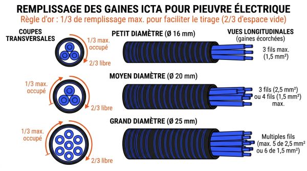 Coupe de gaines ICTA pour pieuvre électrique