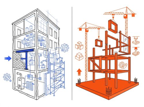 Comparatif réaménagement vs neuf