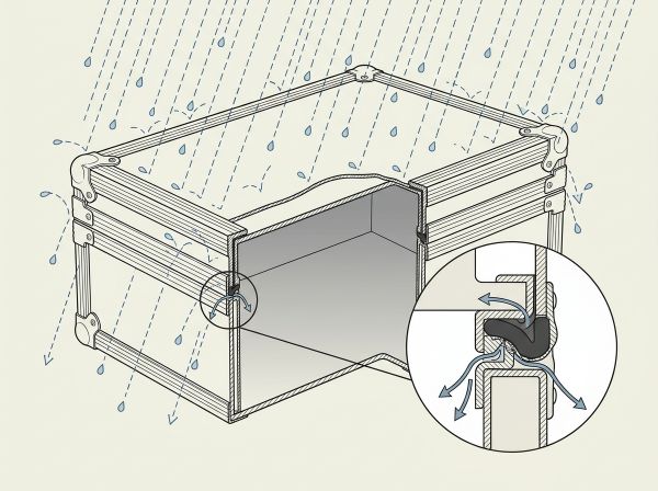 Étanchéité flight case PP