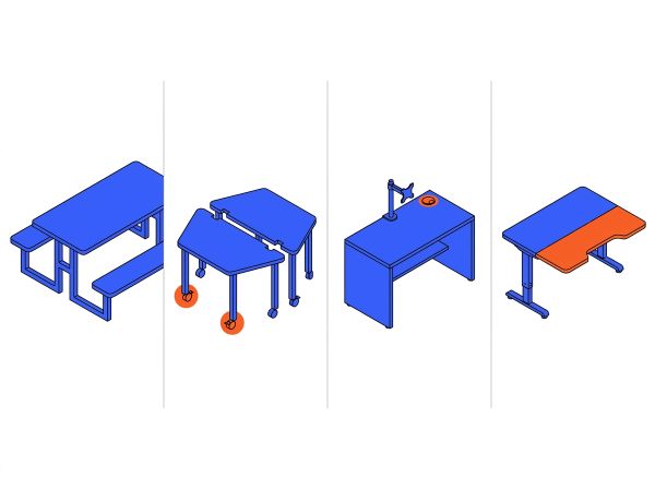 Prix table scolaire spécialisée