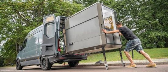 module de camping pour fourgon