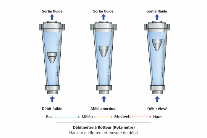 Utilisation du schéma pour interpréter les mesures