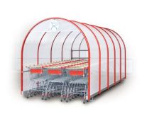 Abri caddie en aluminium