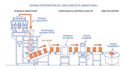 ligne complète de conditionnement 