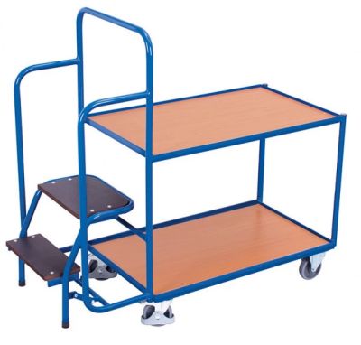 chariot avec escabeau