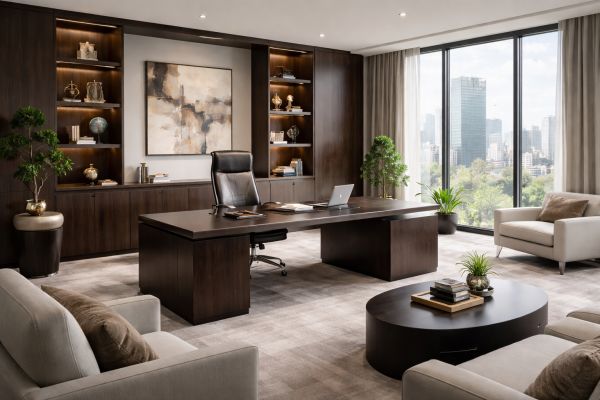 aménager bureau de directeur