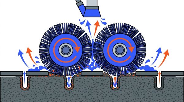 Autolaveuse carrelage antidérapant