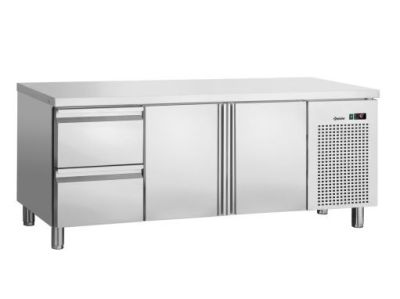 Table réfrigérée mixte portes et tiroirs