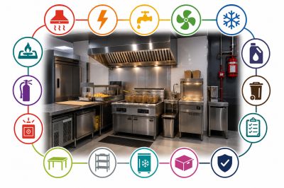 Projet snack : quels lots prévoir autour d'une friteuse professionnelle ?