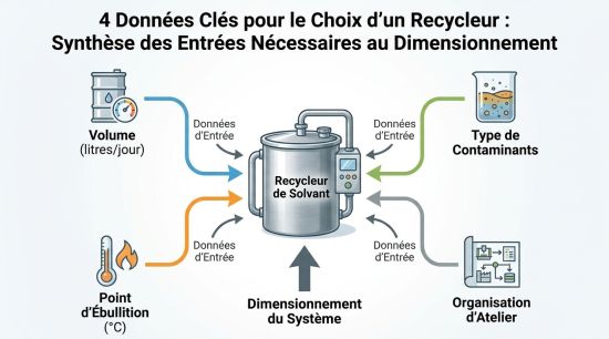 4 données clés pour le choix d'un recycleur