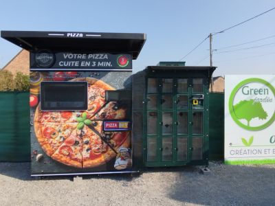 Kiosque à pizza automatique