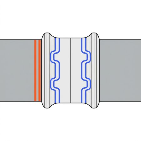 Contrôle visuel sertissage raccord