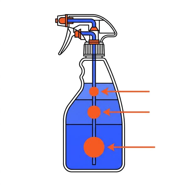 Composition d'un lave vitre écologique professionnel