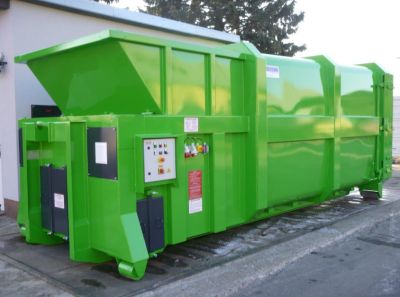 bennes collecteurs amovibles à déchets de grand vo