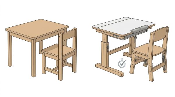 Prix table et chaise maternelle réglable